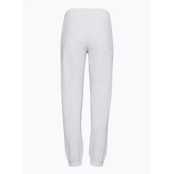 grey aritzia white sweatpants